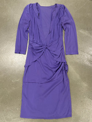 2004 Gucci by Tom Ford purple dress