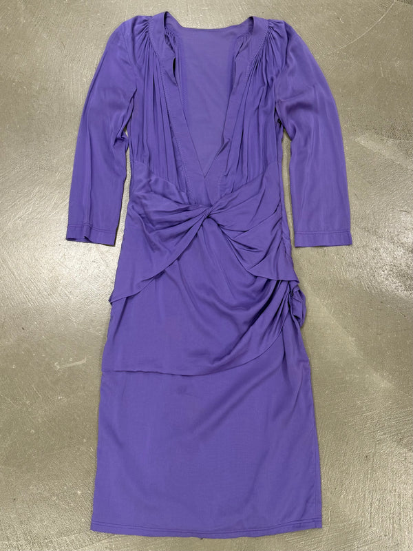 2004 Gucci by Tom Ford purple dress