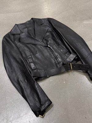 S/S2000 Gucci by Tom Ford sample biker leather jacket
