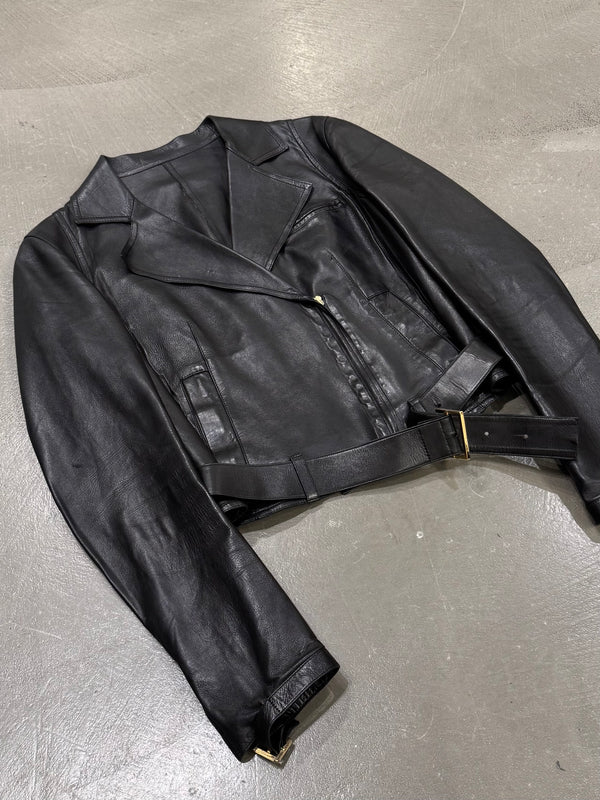 S/S2000 Gucci by Tom Ford sample biker leather jacket