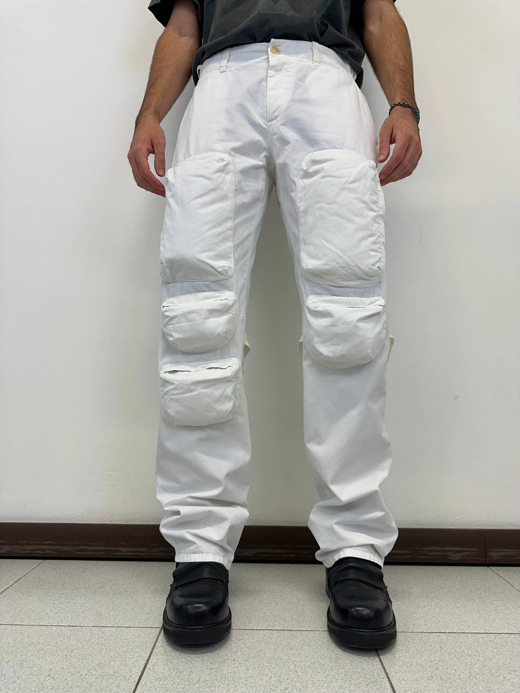 SS2000 Helmut Lang 3D pockets cargo pants