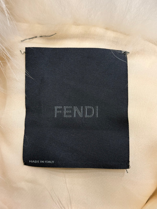 2002 Fendi cropped fur jacket