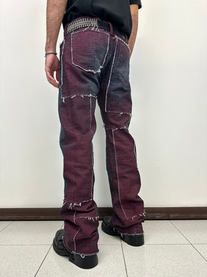 1990s Jean Paul Gaultier Patchwork jeans