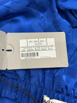 A/W2020 Balenciaga iridescent floral long skirt