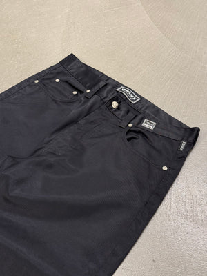 2000s Versace coated pants