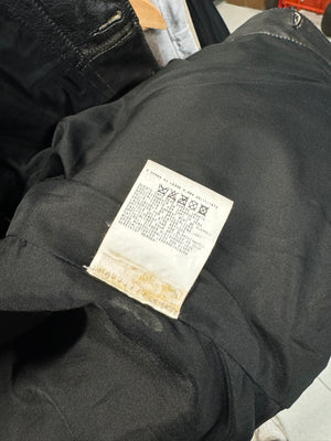 2000s Roberto Cavalli washed faded leather jacket