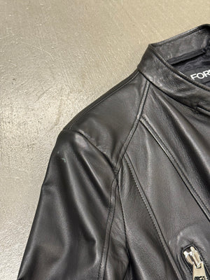 Tom Ford moto biker leather jacket