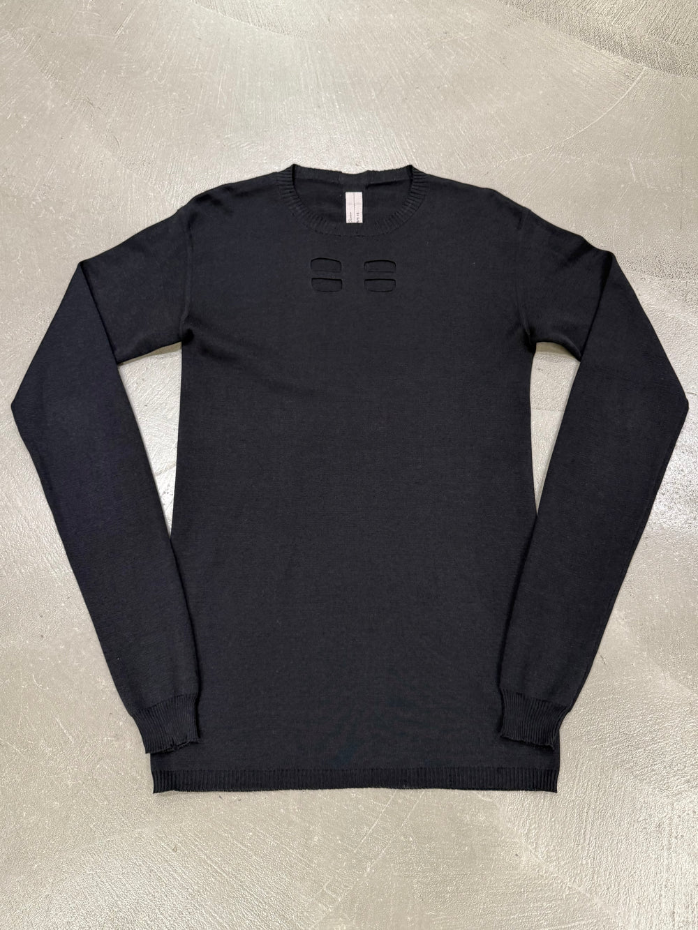 S/S2015 Rick Owens “Faun” cutout long-sleeve top