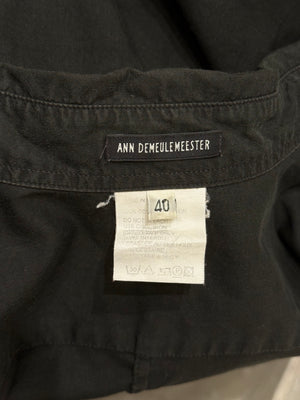 A/W2002 Ann Demeulemeester lace-up shirt