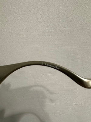 2002 Dior by John Galliano silver ski mask sunglasses
