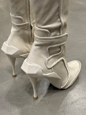 A/W2008 Celine runway high moto boots