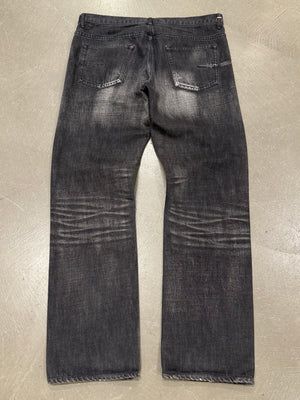 S/S2003 Dior By Hedi Slimane clawmark jeans