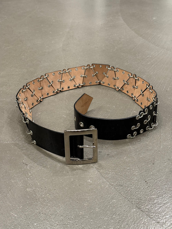 2000s Dolce & Gabbana pierced belts