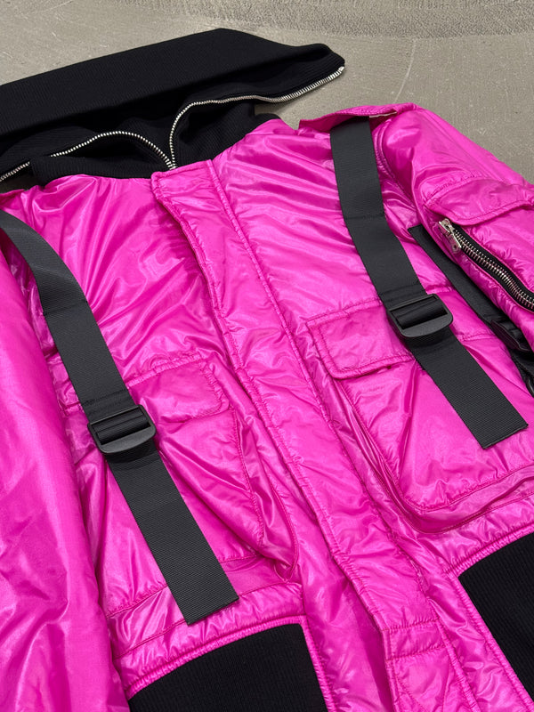 A/W2003 DOLCE & GABBANA bondage paracadute aviatore jacket