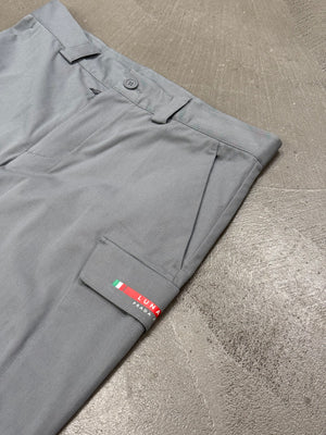 2023 Prada “Luna Rossa” technical pants with reinforced knees