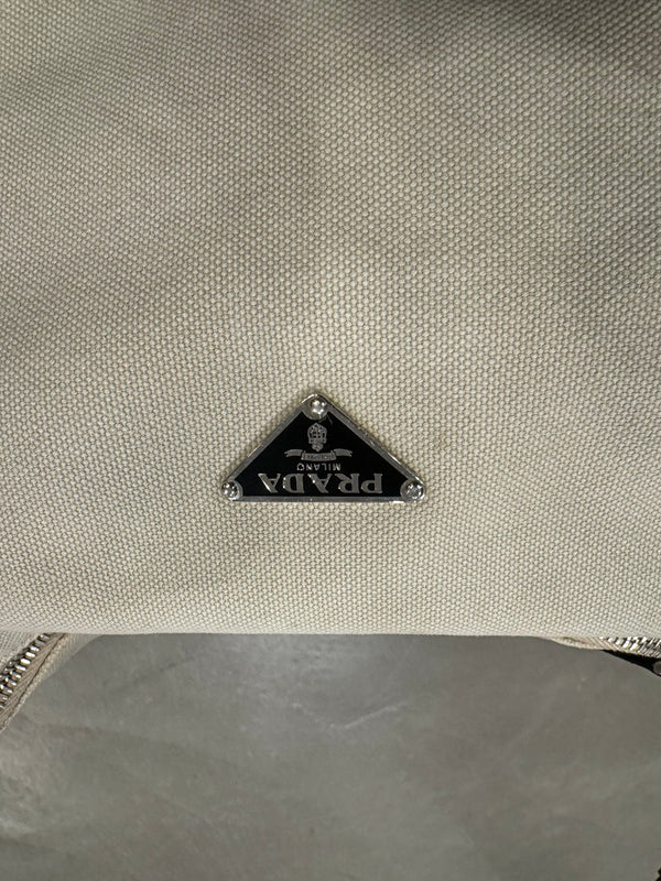 2000s Prada canvas bag