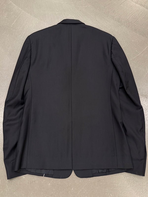 2000s Dior Homme contrast stripe tailored blazer jacket