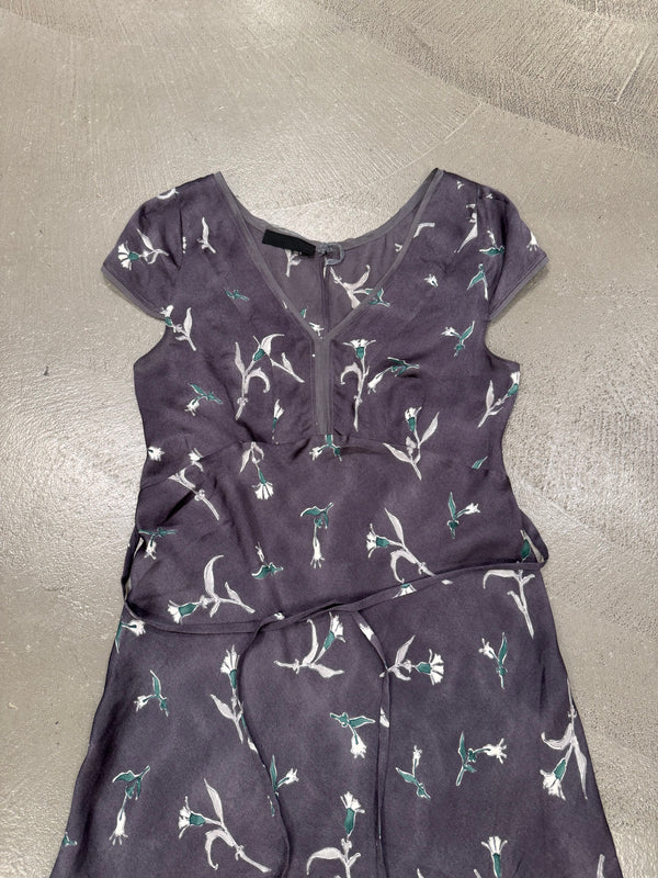 F/W 1997 Prada floral silk mini dress
