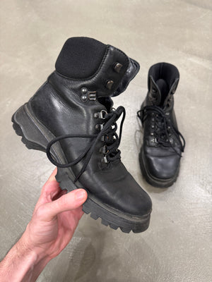 1999 Prada vibram leather boots