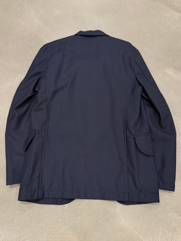 2000s Comme des Garçons wool deconstructed blazer