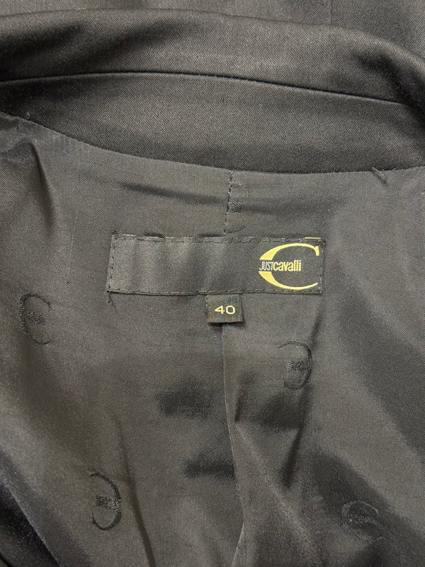 2000s Cavalli tailored blazer and pants suit
