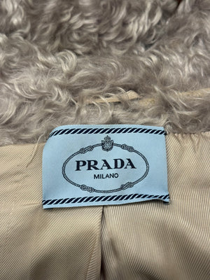 A/W2011 Prada mohair faux fur cropped jacket