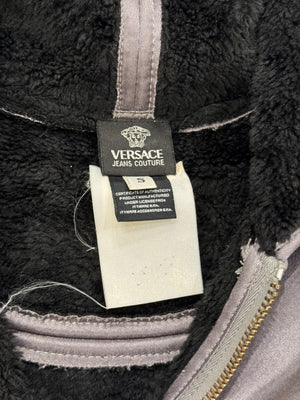 2000s Versace paneled cropped jacket