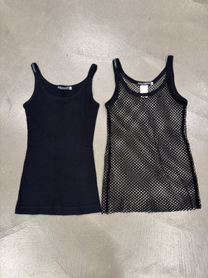 S/S2003 Dolce & Gabbana double layered net tank