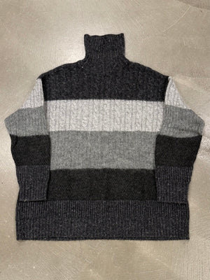 1990s Dolce & Gabbana angora wool striped knit