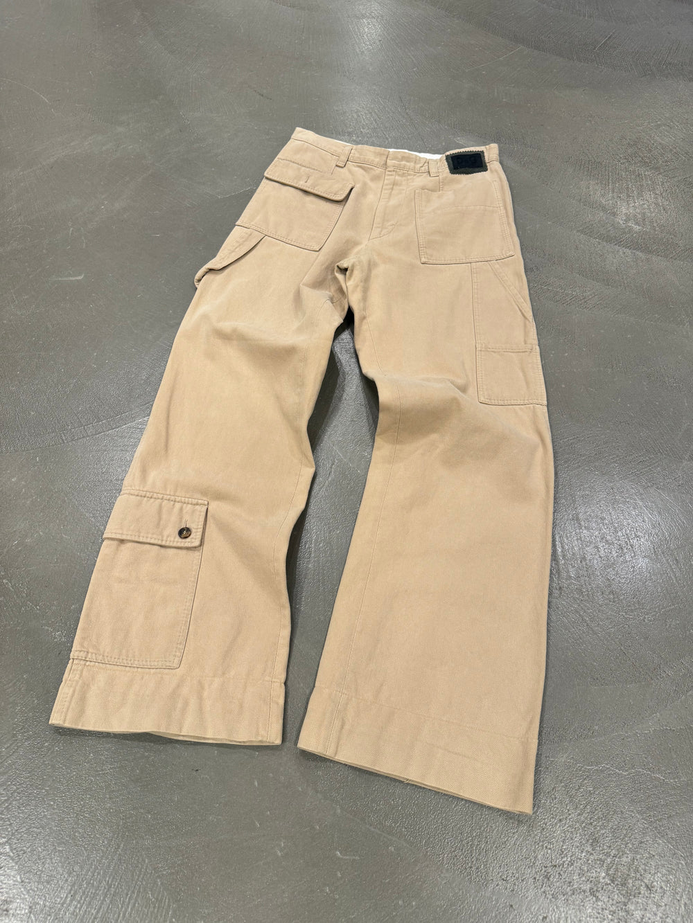 F/W 2001 Dolce & Gabbana reverse carpenter pants