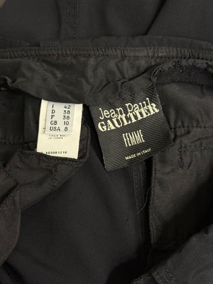 1990s Jean Paul Gaultier multi-pocket snap cargo short pants