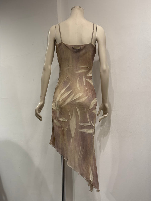 2000s Cavalli wrinkle dress