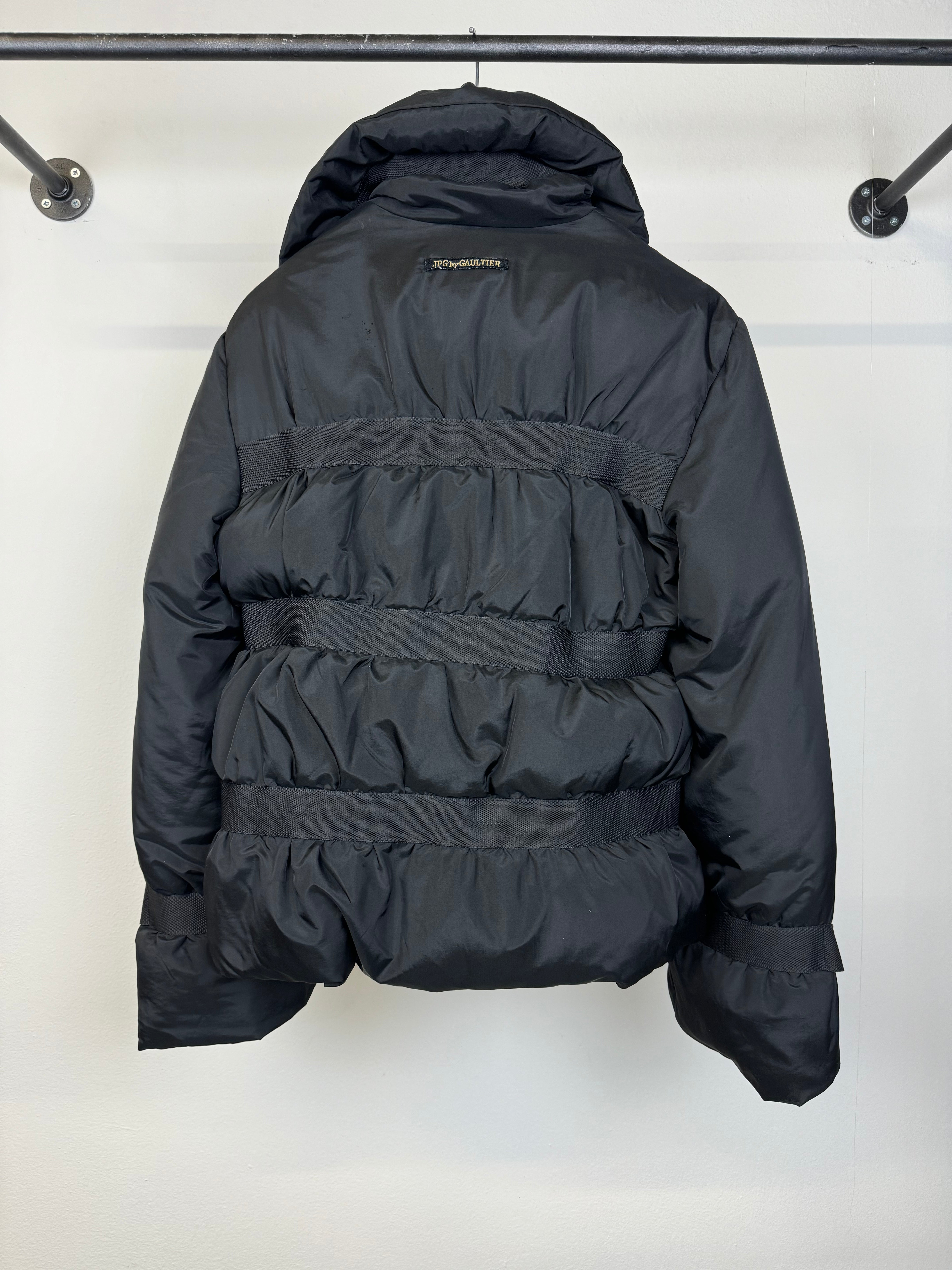 ジャケット・アウター jean paul gaultier homme n-3b coat black Puffer Jean Paul Gaultier Black size M International in