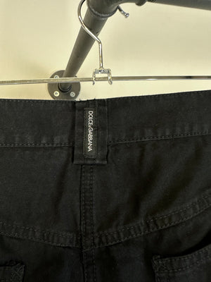 SS2003 Dolce & Gabbana Sex zipper pants