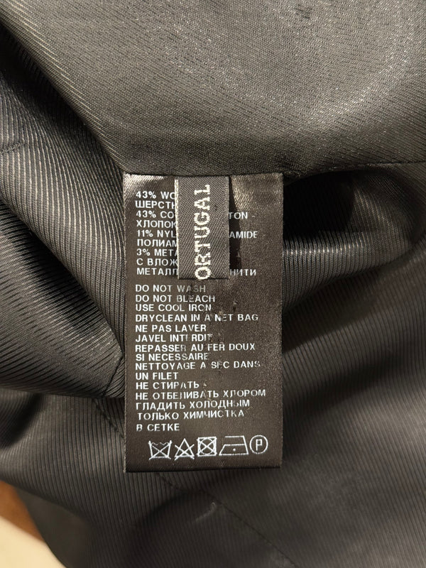 A/W2017 Ann Demeulemeester double breasted napoleon trench coat