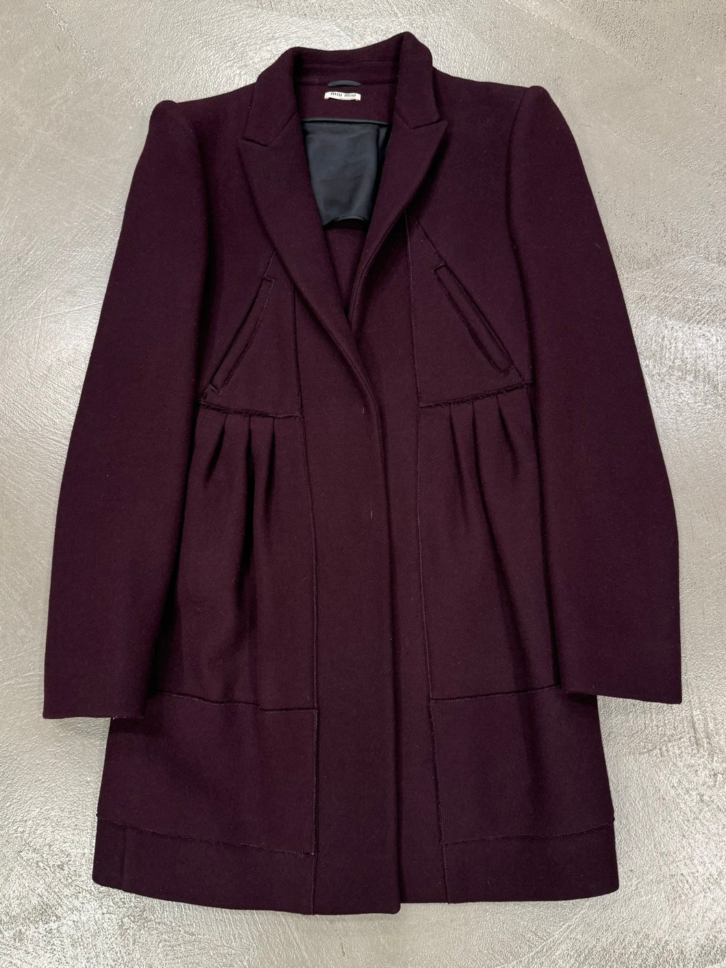 A/W 2009 Miu Miu wool coat