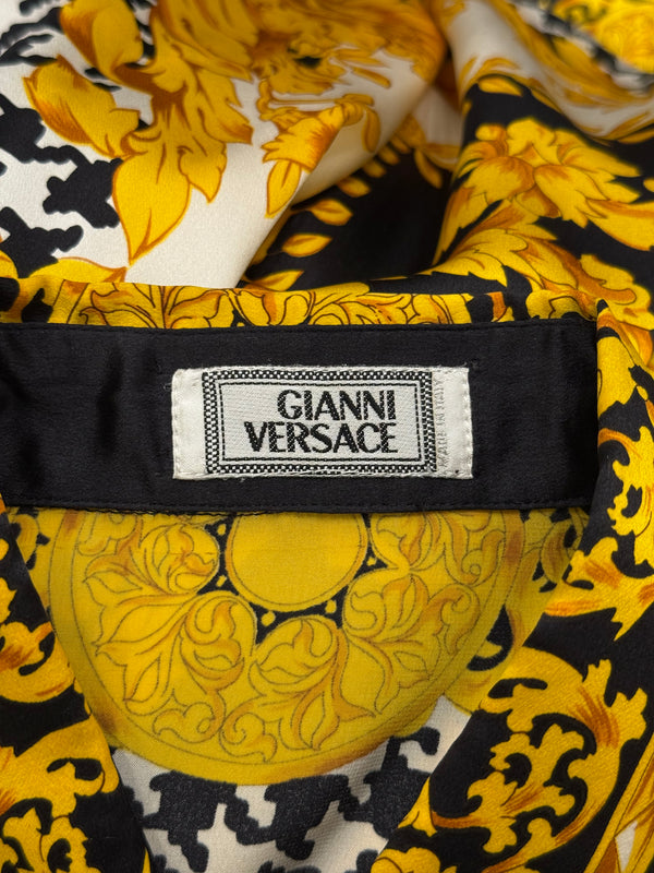 1993 Gianni Versace iconic baroque silk shirt