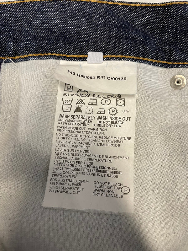 AW2004 Helmut Lang bondage cargo denim