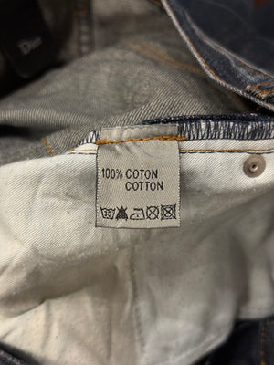 2000s Dior faded jeans