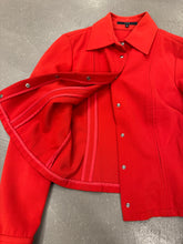 Load image into Gallery viewer, S/S1999 Gucci by Tom Ford red paneled jacket
