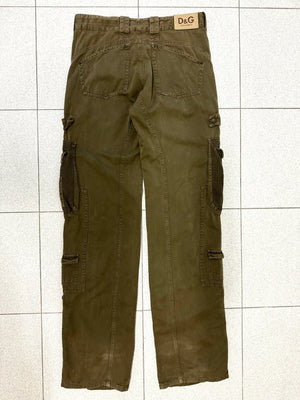 SS03 Dolce & Gabbana cargo military pants