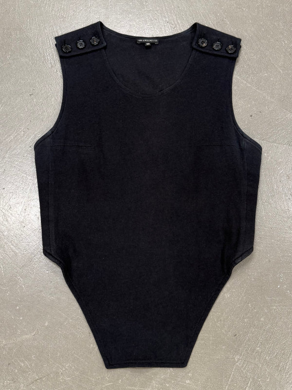 A/W2004 Ann Demeulemeester runway structured top