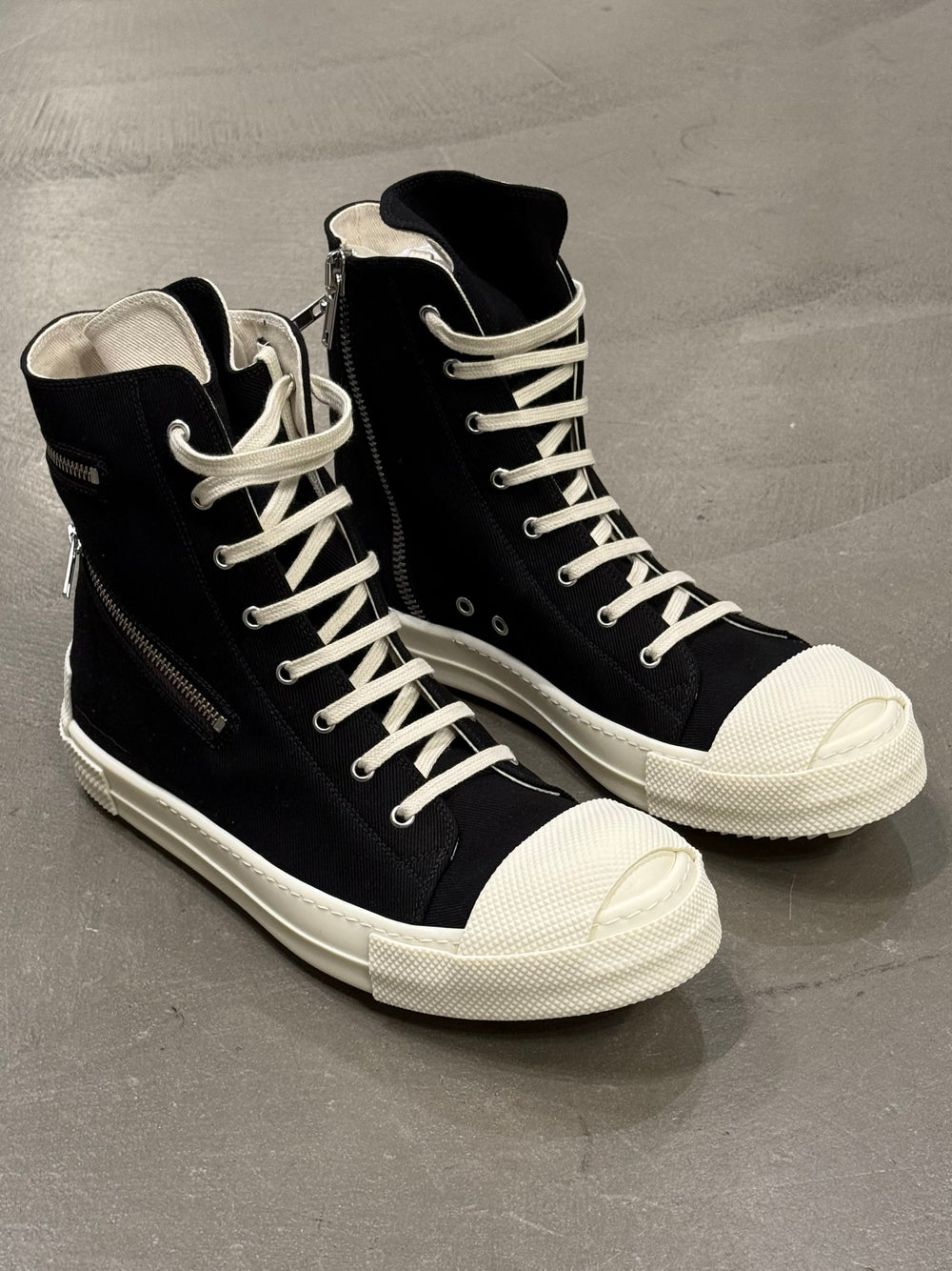 2020s Rick Owens DRKSHDW classic Ramones sneakers