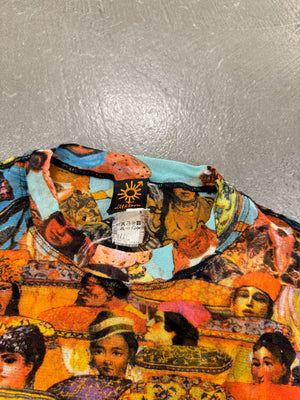 2000s Jean Paul Gaultier Asian mesh top