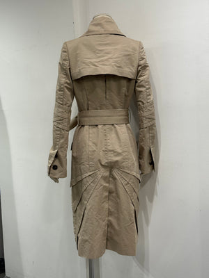 2004 Gucci by Tom Ford paneled nylon trench coat
