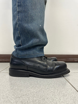 1996 Dirk Bikkembergs square toe vintage derby leather boots