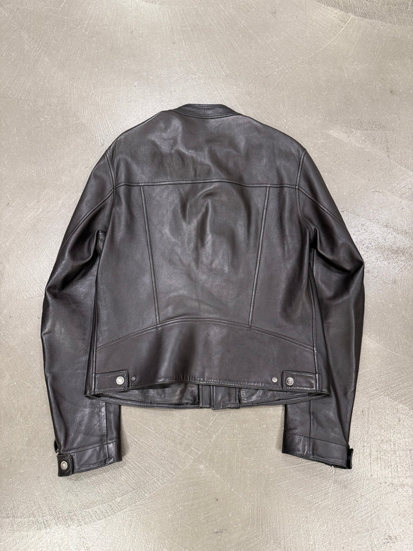 2000s Gucci by Tom Ford biker leather jacket