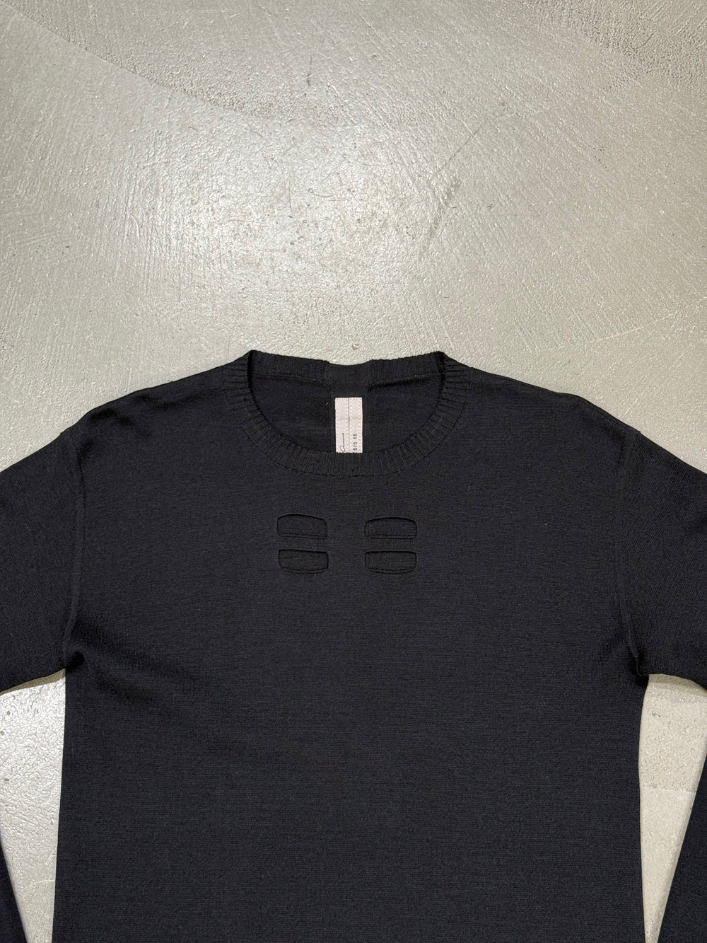 S/S2015 Rick Owens “Faun” cutout long-sleeve top