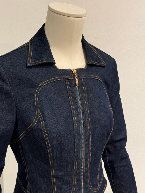 S/S2002 Roberto Cavalli iconic denim jacket