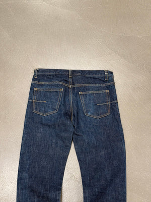2000s Dior raw denim jeans